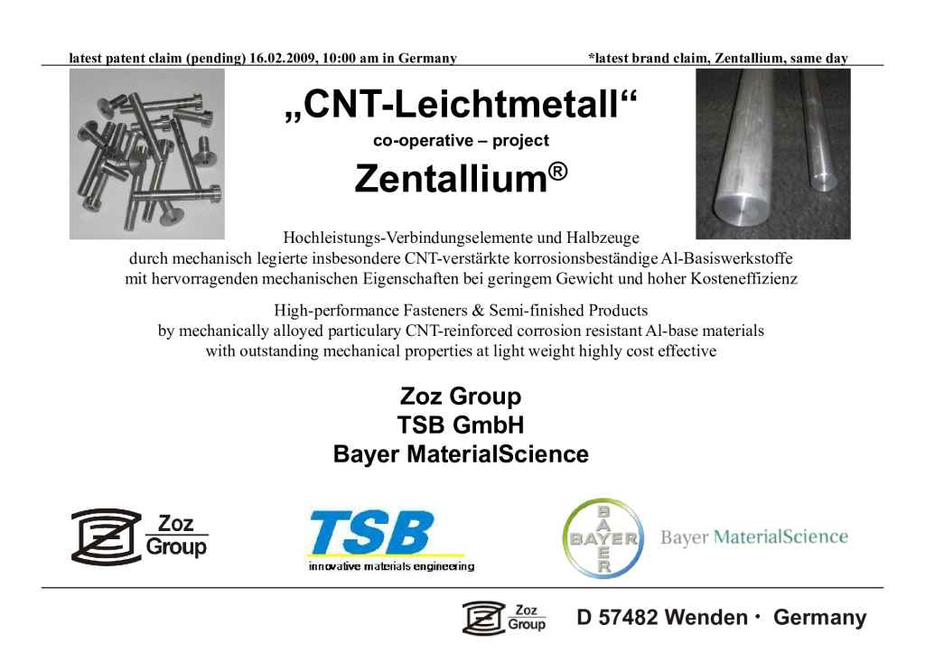 thumbnail of CNT-Leichtmetall Zentallium®