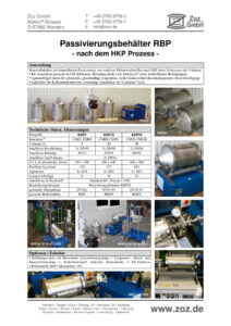 thumbnail of Passivierungsbehälter RBP (D) 2201