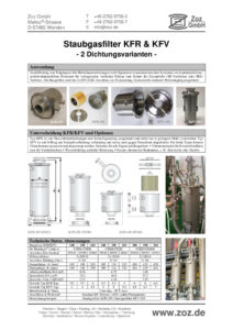 thumbnail of Staubgasfilter KFR-KFV (D) 2022-01